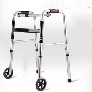 Andador Plegable de Aleación de Aluminio Cheng Shao con Ruedas para Personas Mayores, Uso en Exteriores - Product Image 1