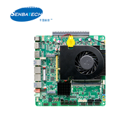 Carte mère industrielle ITX fine 2 LAN I5-8300H double canal DDR4 double EDP SATA3.0 M.2 PCIE X16 WIN Linux