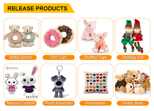 Giocattoli Amigurumi Fatti a Mano, Coppia di Conigli con Carota e Orso, Ideali come Regalo per San Valentino - Product Image 4