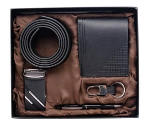 IStapromo Gifts 5 in 1 Watch Glasses Wallet Gift <b>Box</b> Set Exquisite Packaging - Product Image 2