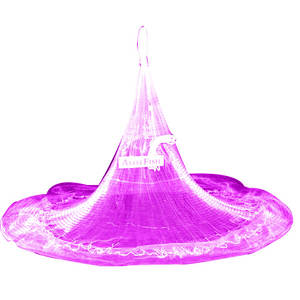 อวนจับปลา AlotFish ขนาด 10 ฟุต แบบพกพา สไตล์ญี่ปุ่น อวนจับปลา อวนจับกุ้ง - Product Image 1