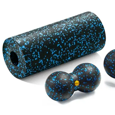 Ball Massage Yoga Pilates Foam Roller Set Massage High Density Fascia Ball EPP Foam Roller Peanut Ball Set