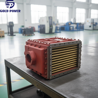 Intercooler à tube en cupronickel pour moteur marin et industriel, haute sécurité, faible coût d'entretien