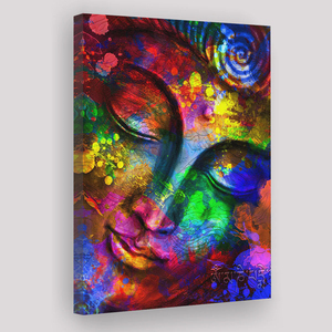 Buddha Meditation <strong>Canvas</strong> <strong>Prints</strong> Wall Art <strong>Canvas</strong> Painting Stretch <strong>Frame</strong> Ready to Hang on the Wall - Product Image 1