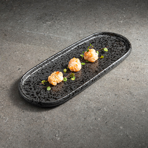 Vente en gros <span class=keywords><strong>de</strong></span> vaisselle longue en céramique <span class=keywords><strong>de</strong></span> style japonais restaurant gastronomique événements vaisselle servant des assiettes <span class=keywords><strong>de</strong></span> sushi dessert gâteau fruits <span class=keywords><strong>de</strong></span> <span class=keywords><strong>mer</strong></span> - Product Image 1