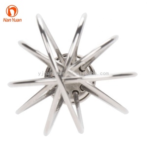 Frusta in Metallo <span class=keywords><strong>Nan</strong></span> Yuan da 3, 5 e 7 Pollici con Filo d'Acciaio - Product Image 3