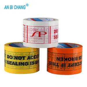 Cinta adhesiva de embalaje impresa con logotipo personalizado/custom packing tape