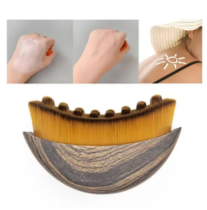 <span class=keywords><strong>Pinceau</strong></span> de maquillage synthétique de qualité supérieure, logo personnalisé, vente en gros populaire, <span class=keywords><strong>pinceau</strong></span> unique pour le contour lymphatique du visage et du cou, soin quotidien de la peau - Product Image 2