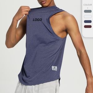 Oem Hoạt Động Trọng Lượng Nhẹ Nhanh Chóng Khô Tập Thể Dục Thoáng Khí Không Tay Vest T Áo Sơ Mi Bóng Rổ Tùy Chỉnh Chạy Cưỡi Tank Top Cho Nam Giới - Product Image 1