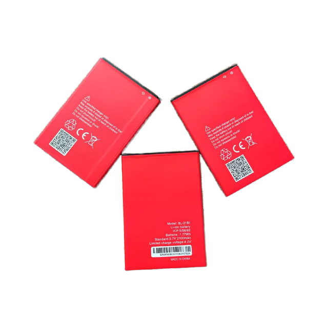 BL-21BI 2100mAh Li-ion Red 3.7V Replacement Mobile Phone Battery for Itel A14 IT1407 in Stock