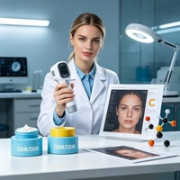 Crème Visage Éclaircissante à la Vitamine C et Niacinamide, Antioxydante, Hydratante, Correcteur de Taches Brunes, OEM Personnalisé
