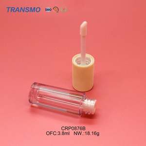 Tubes de gloss à lèvres en plastique avec logo personnalisé, tubes de gloss à lèvres en plastique, 3,8 ml, tubes de gloss à lèvres ronds et épais - Product Image 4