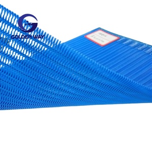 Haute résistance petite boucle <span class=keywords><strong>PET</strong></span> Polyester spirale vide convoyeur ceinture filtre à eau tissu maille ceinture - Product Image 1