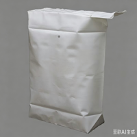 Sacs à valve en EVA 25kg 50kg à fond givré pour l'emballage de ciment et de poudres chimiques, sacs plastiques robustes thermoscellables