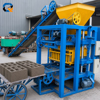 Machine à blocs auto-élévatrice QS4-26, machine à mouler des briques mobiles à levage automatique, machine à fabriquer des blocs de béton