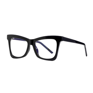 Lunettes de lecture surdimensionnées anti-lumière bleue pour femmes, style ordinateur, verres <span class=keywords><strong>PC</strong></span> TR90, monture pleine bordure, logo personnalisé, montures personnalisées - Product Image 5