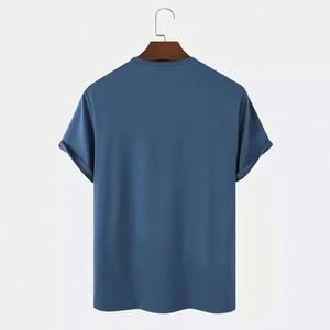 T-shirt Homme Respirant 100% Coton, Manches Courtes, Col Ringer, Anti-boulochage, 220g, Écologique, Durable, Personnalisable, Couleur Unie, Meilleures Ventes - Product Image 2