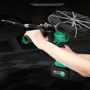 88VF Portable <b>Threading</b> Machine Power Pipe Threader Stringing Machine Automatic Wire Reel Machine Coil Winding <b>Tools</b> - Product Image 2