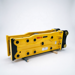 For SB81A Top Type Hydraulic Breaker for 18-26 Ton Excavators 1 Year Warranty Shandong Origin Main Body Core Components - Product Image 1