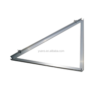 Support de montage PV AL6005-T5+SUS304, barre de fixation inclinable, composants de fixation triangulaires en aluminium, certifié ISO/CE
