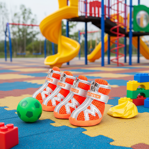 ट्रूलोवे उच्च-शीर्ष कुत्ते जूते पहनने के लिए प्रतिरोधी और वाटरप्रूफ पालतू जूते ठोस पैटर्न गर्म बिक्री आउटडोर थोक कुत्ते गियर - Product Image 5