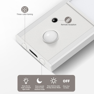 Iluminación Interior Ultrafina, 3 Colores Atenuables, Recargable por USB 5v, Magnética, Luz LED con Sensor de Movimiento para Armario de Cocina, Armario, Guardarropa - Product Image 4