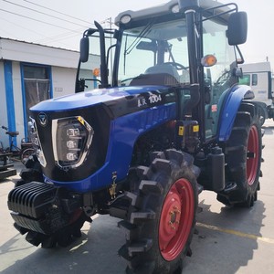 Tracteur agricole chinois 100 CV 4x4 à transmission par engrenages avec rotoculteur et cultivateur - Product Image 6
