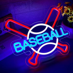 Baseball Letreros Neon LED dimmable USB powered ambient <b>light</b> store <b>window</b> decoration <b>light</b> street indicator <b>light</b> Customized 5V - Product Image 5