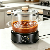 Machine à mélanger le Fufu à haute efficacité, mixeur électrique pour Fufu de manioc, avec bouton mécanique, robot culinaire domestique