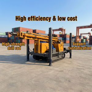 เครื่องเจาะน้ำไฮดรอลิกแบบตีนตะขาบ 300 เมตร <span class=keywords><strong>ราคา</strong></span>ประหยัด พร้อมขาย - Product Image 1