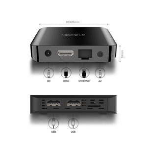 TV98 ATV <span class=keywords><strong>Plus</strong></span> Tv Box Android 14 ATV Allwinner H313 con BT Voice Remote 2G 16G Smart Tv Box 4K Network 2025 - Product Image 3