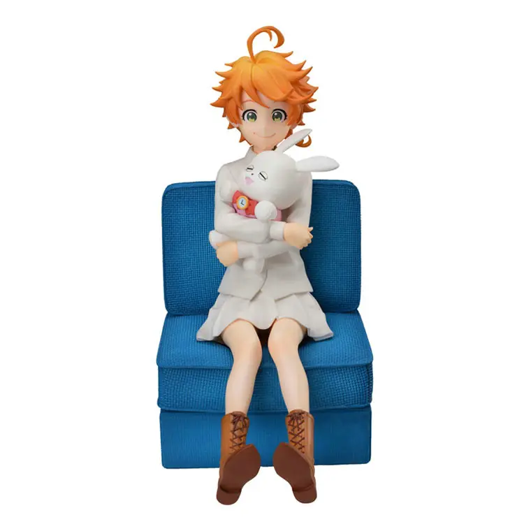 16 centimetri 2020 del nuovo del anime di Il Promesso Neverland Emma Norman Ray action figure Seduta divano PVC modello della bambola
