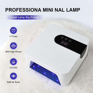 Lampe à ongles LED sans fil professionnelle, portable, à longue durée de vie de la batterie, séchage rapide, durable, avec logo personnalisé, pour la maison et le salon - Product Image 4