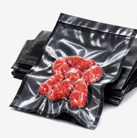 Rouleau d'emballage alimentaire sous vide en nylon gaufré, rouleau de scellage sous vide gaufré pour riz, viande, sacs barrière