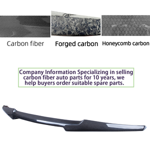 Aileron arrière en fibre de carbone style Série 3 E92 Coupé & E92 M3 M4 pour 2005-2013 - Product Image 4