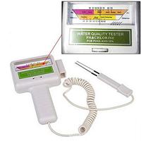 Sonde portable 2-en-1 analyseur de PH mètre détecteur de qualité de l'eau de piscine avec testeur de chlore résiduel Design-PC101 carré