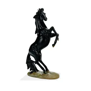 Moderna decoração de casa por atacado estátua do cavalo decoração cavalo estátua decor