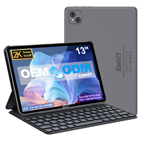 OEM/ODM 2K Tableta grande profesional 12,9 pulgadas 16GB RAM 512GB ROM 10000mAh Tablet Pc Tabletas Android con teclado