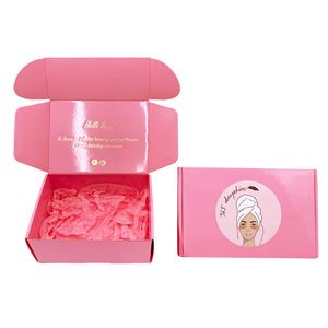 Custom Logo Size 3-Layer Corrugated <b>Boxes</b> Matt Lamination Packing <b>Pink</b> Shipping <b>Boxes</b> Customized <b>Pink</b> Corrugated Board <b>Boxes</b> - Product Image 5