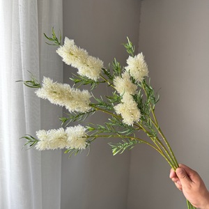 Centros de Mesa de <span class=keywords><strong>Flores</strong></span> Artificiales de Hierba de Pampas Esponjosas de 68 cm <span class=keywords><strong>con</strong></span> 2 Ramas de Cola de Conejo Sintética para Decoración de Bodas <span class=keywords><strong>y</strong></span> Hogar - Product Image 2