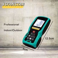 Nouveau Télémètre Laser Numérique Rechargeable à Angle Réglable Longue Portée 100m Usine