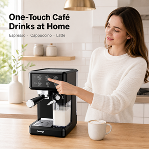 CM5320 เครื่องชงกาแฟเอสเพรสโซกึ่งอัตโนมัติ นมอัตโนมัติ ถังน้ำ 1.5 ลิตร ภาชนะใส่นมแบบถอดได้ 500 มล. แรงดัน 12 บาร์ ความจุ 6 ถ้วย - Product Image 4