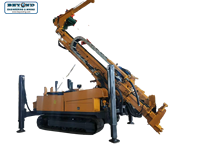 Machine de forage d'exploration à circulation inversée, engin hydraulique sur chenilles pour l'exploitation minière et les forages