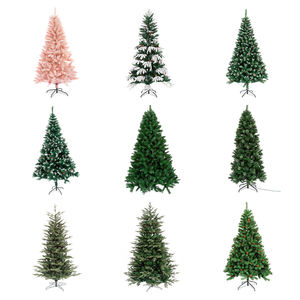 Ornements Artificiels en Pvc, Moderne, Bon Marché, Arbres <span class=keywords><strong>de</strong></span> Noël Géants en Pvc Floqué avec Lumières LED - Product Image 3