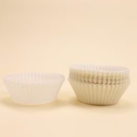 Extra-Slick Greaseproof Cupcake Liner Easy Release Heatproof Double-Sided Paper Paperboards Custom Orders Accepted Food Cookie