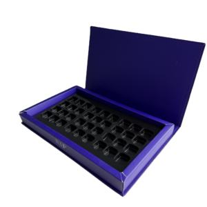 Caja de Chocolate Rígida de Alta Calidad con Bandeja y Divisores Extraíbles, Diseño Personalizado, Mejor Precio, Gran Venta - Product Image 5