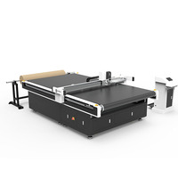 Cortadora de superficie plana de tela Máquinas de corte digital Alimentador automático Plotter para la venta
