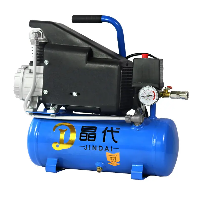 Mini compressor de ar industrial portátil, durável, 2hp, 1100w, 1500w, cantdong, compressor de ar, escova, aircompressor de ar