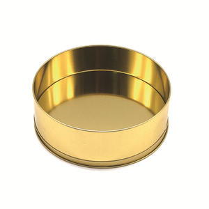 Premium Big Round Food Grade Metal Can Candy Chocolate Biscuit Cookie Storage <strong>Cake</strong> <strong>Tin</strong> - Product Image 3