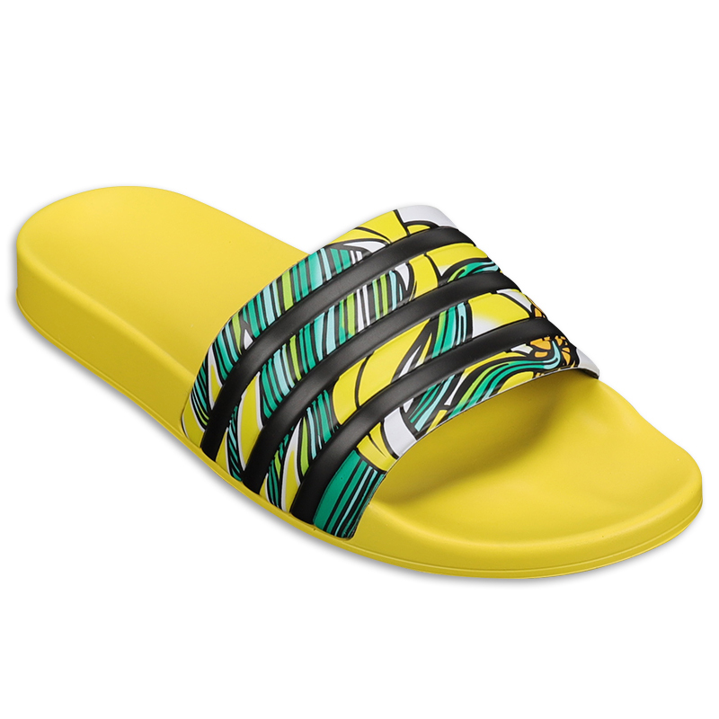 Henghao Men Plain Slides Sandal Slipper